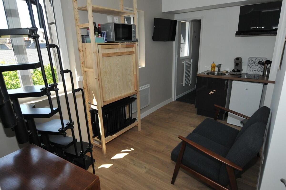 Le Cerne, Beau Studio Duplex Pour 2 Personnes Apartment Rouen Bagian luar foto