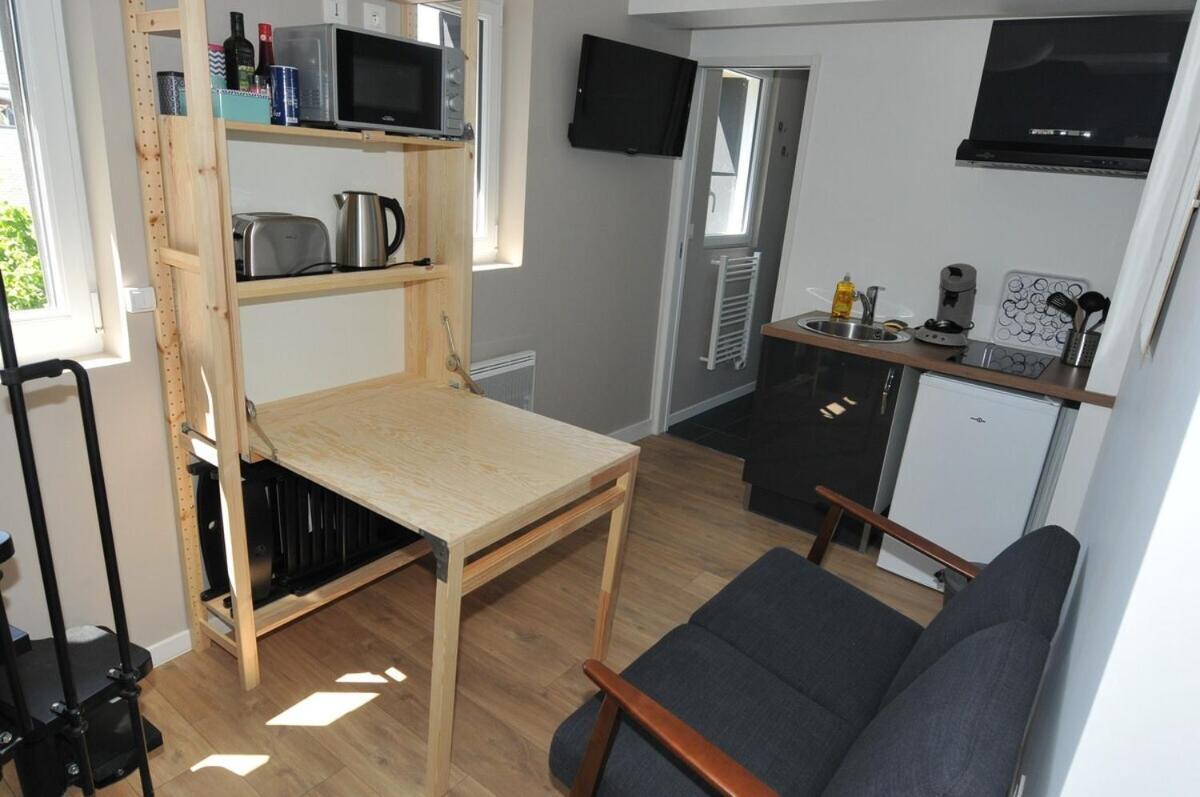 Le Cerne, Beau Studio Duplex Pour 2 Personnes Apartment Rouen Bagian luar foto